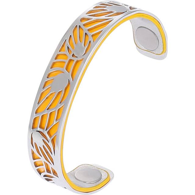 Cremo DIY Love Cuff Bracelets For Women Stainless Steel Bangles Manchette Interchangeable Leather Argent Leaf Pulseiras