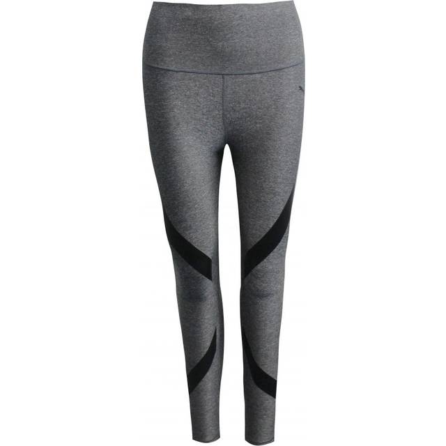 Puma Womens Power Shape Long Fitness Gym Tight Leggings Grey 513096 02 Nylon - Size 12 UK