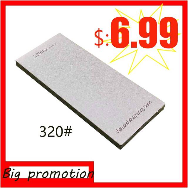 (a-AC 320 CHOICE) Double Side Diamond Sharpening Stone Knife Sharpener Grit 80-3000# Grindstone Diamond Tools Fine Grinding Whetstone 170*75MM