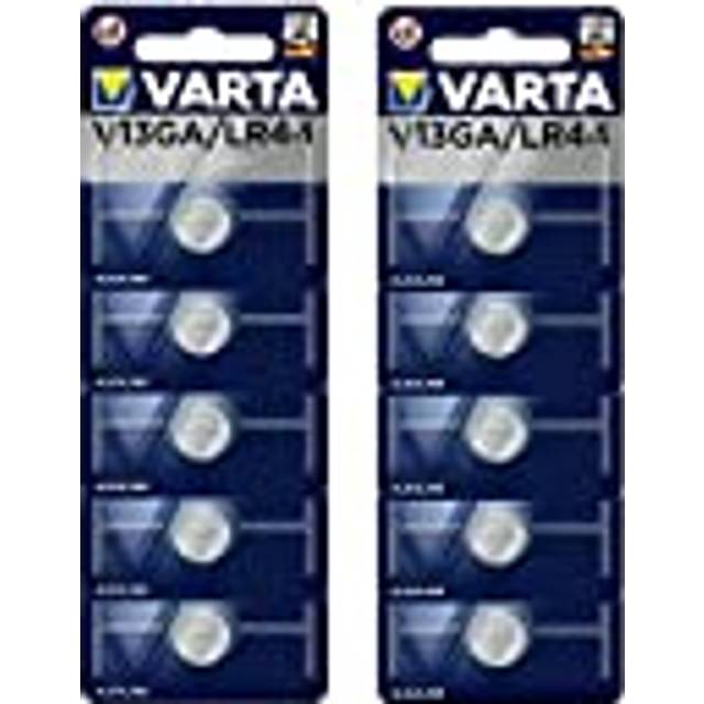 Varta V 13 GA/LR 44 alkaliskt batteri - 10-pack