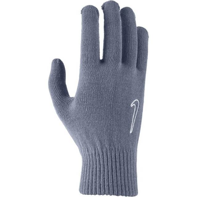 Nike Unisex stickade vinterhandskar för vuxna S-M mörkgrå färg