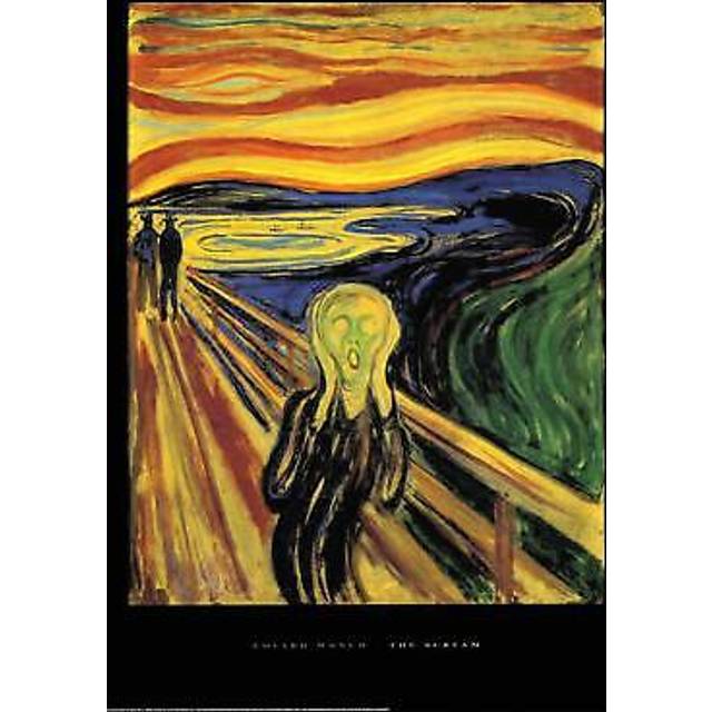 Edvard Munch the Scream Poster Der Schrei
