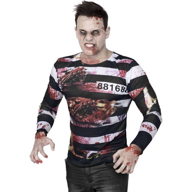 Zombie Prisoner Halloween T-Shirt