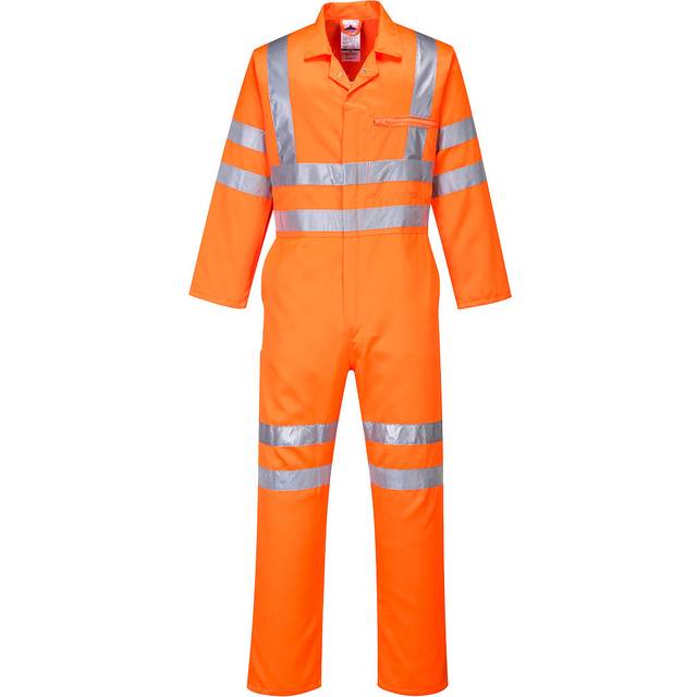 Portwest Hi-Vis Poly-cotton Coverall RIS - Orange - 4XL