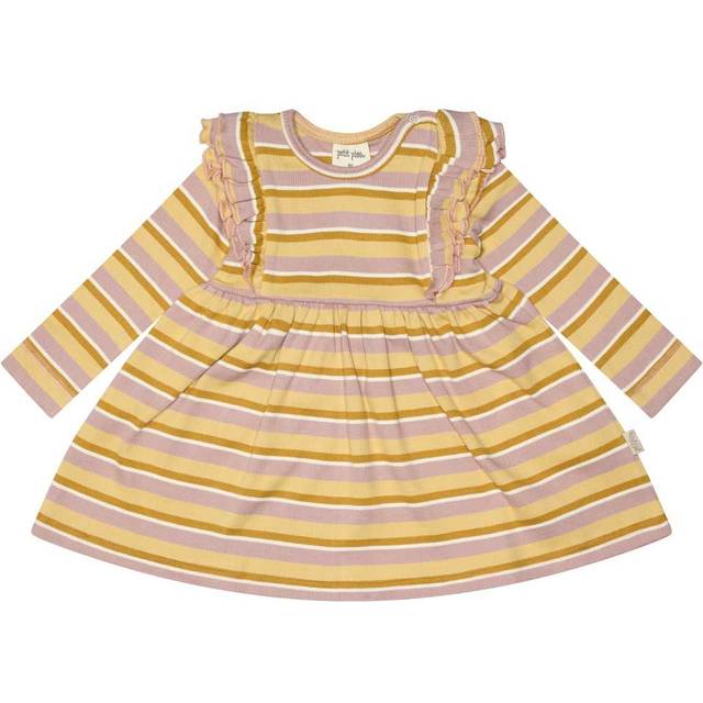 Petit Piao Klänning - Modal - Adobe Rose/Yellow Majs/Mustard Gol - Petit Piao - 56 - Klänning