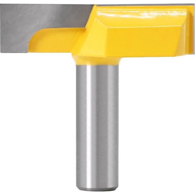 (1/2 Inch Shank) 12mm or 8mm or 1/2 Inch Shank Bottom Cleaning Router Bit Straight Bit Clean Milling Cutter for Wood Woodworking Bits Cutting