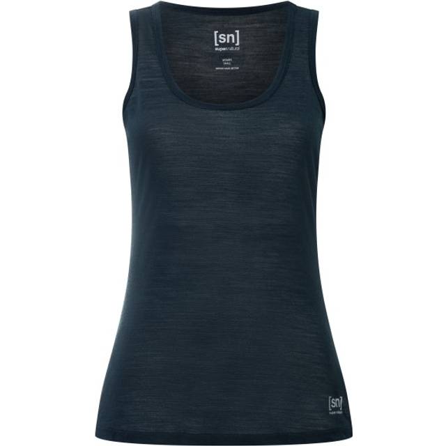 super.natural - Women's Sierra 140 Tank - Top size M, blue