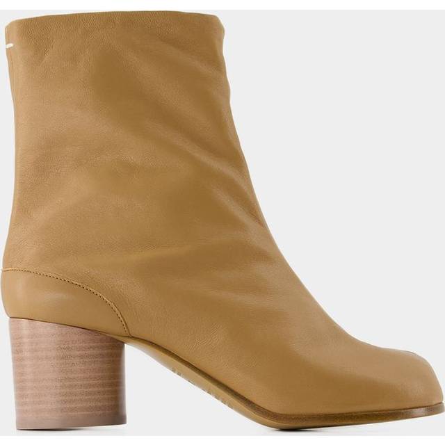 Maison Margiela Beige Tabi Ankle Boots - T4091 Nude - IT 35