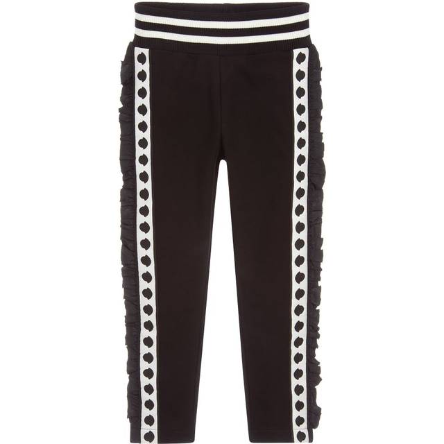 Moncler Enfant Girls Black Cotton Joggers - 5 year