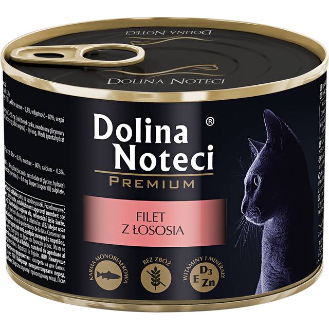 Dolina Noteci Premium Katt 12 x 185 g - Laxfil&#xE9;
