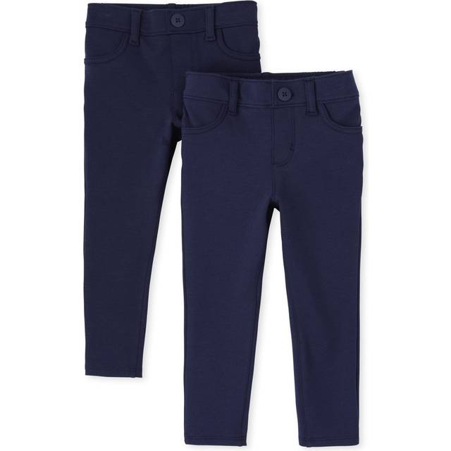 The Children's Place baby girls And Toddler Ponte Pull on Jeggings Jeans  Tidal 2 Pack  4T US