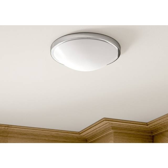 Dar Wisebuys Dar DOV5250 Dover Bathroom Round Acrylic Flush IP44 Polis