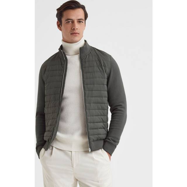 Reiss Freddie Quilted Bomber Jacket