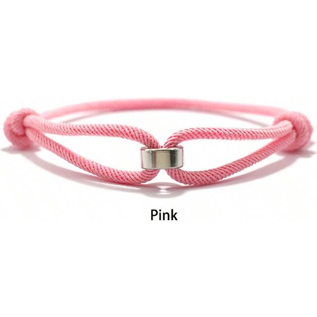 diffone Minimalist Rope Bracelet For Men Women 100% Unfading Stainless Steel Bracelet Good Luck Blue Red Thread Bracelet Adjustable Gift