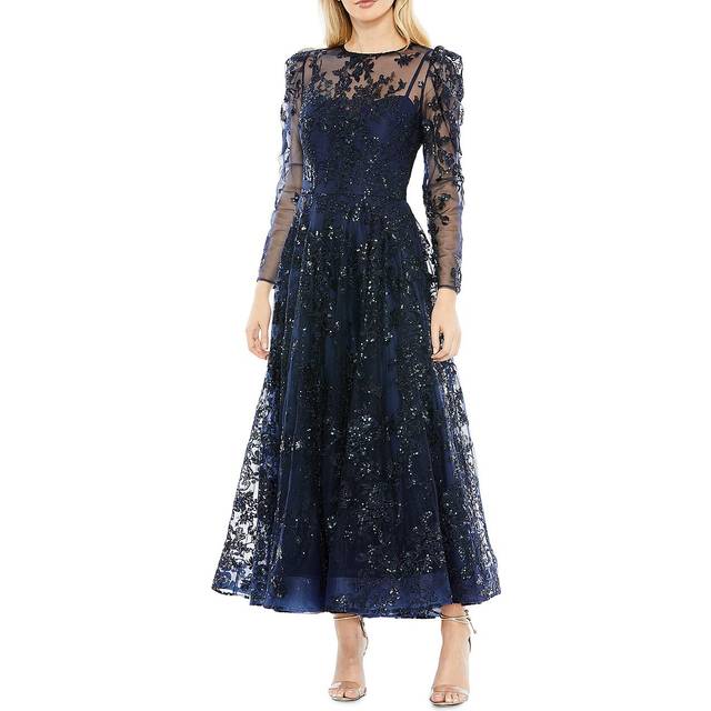 Mac Duggal Embroidered A-Line Gown