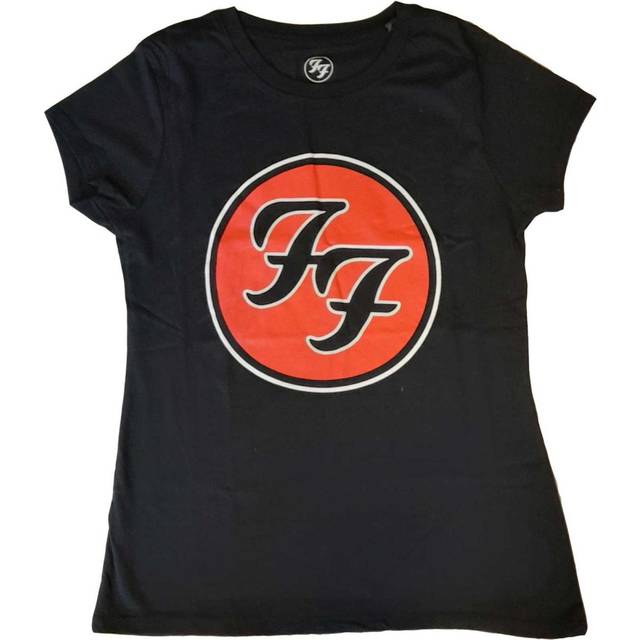 Foo fighters ladies t-shirt: ff logo (large) sent sameday