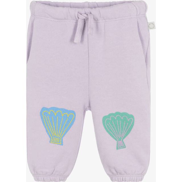 Stella McCartney, Sweatpants, unisex, Purple, 2 Y, Printed Joggers