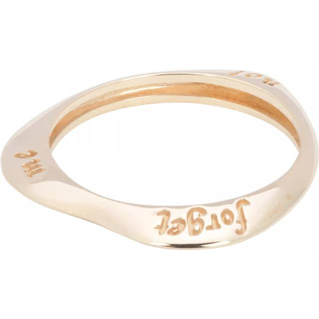 Anna+Nina Rings - Forget Me Not Pinky Ring 14K - gold - Rings for ladies - 46