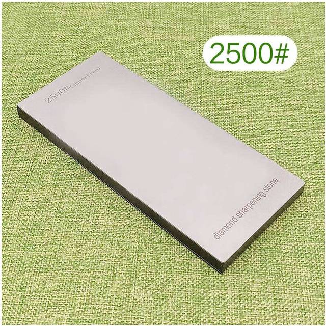 (a-AC 2500 CHOICE) Double Side Diamond Sharpening Stone Knife Sharpener Grit 80-3000# Grindstone Diamond Tools Fine Grinding Whetstone 170*75MM