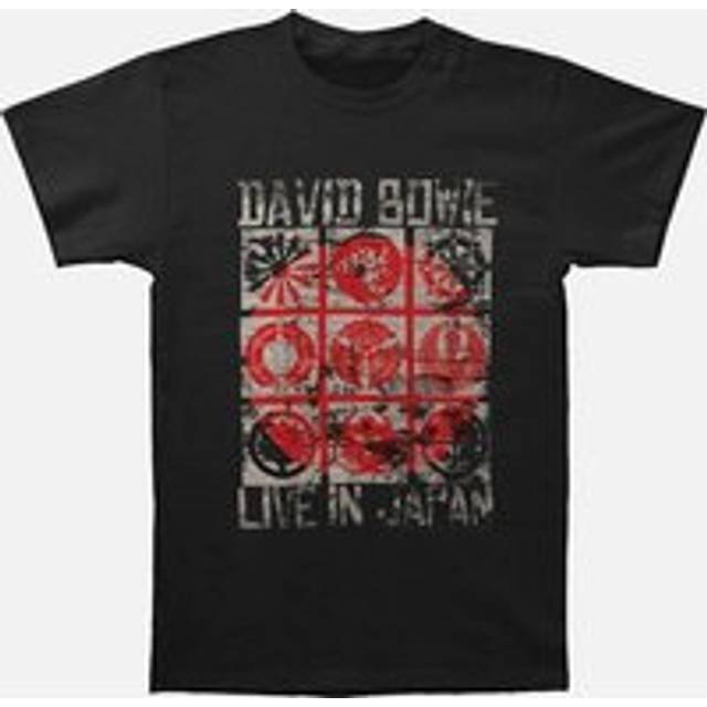 (XL, Black) David Bowie Unisex Adult Live In Japan T-Shirt
