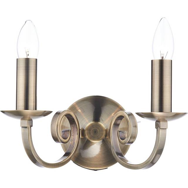 Dar Lighting Group Dar MUR0975 Murray Wall Bracket Antique Brass