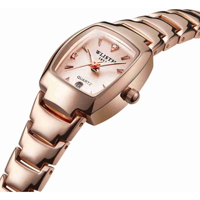 Ladies Watch Bracelet Leisure Simple Metal Watch Outdoor Sports Waterproof Watch
