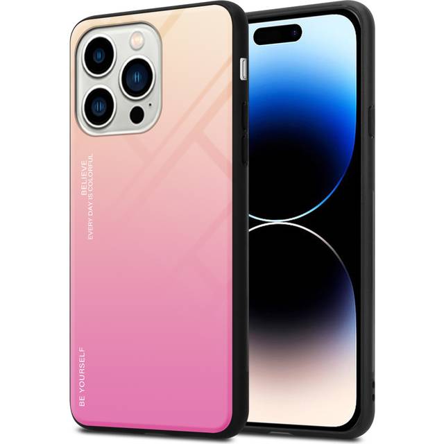 Case for apple iphone 14 pro phone cover tempered glas tpu silicone