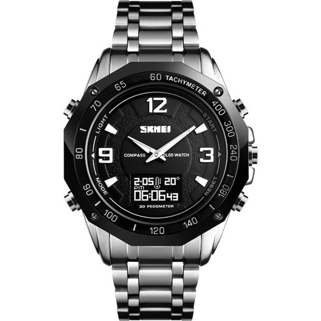 Mens Digital Watches Military Compass Sport Watches Countdown Waterproof Alarm Calorie Calculation Men Quartz Wristwatches