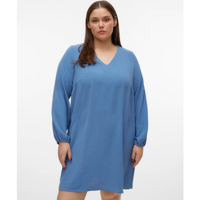Vmcalva Kort Klänning - Coronet blue - 48
