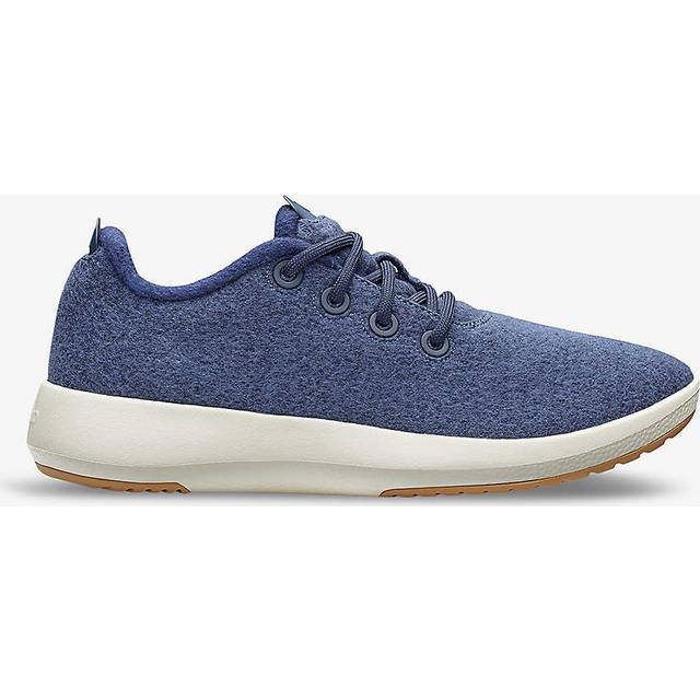 Allbirds Women's Wool Runner Mizzle, Warm and Waterrepellent Sustainable Trainers, Blue, Size 8