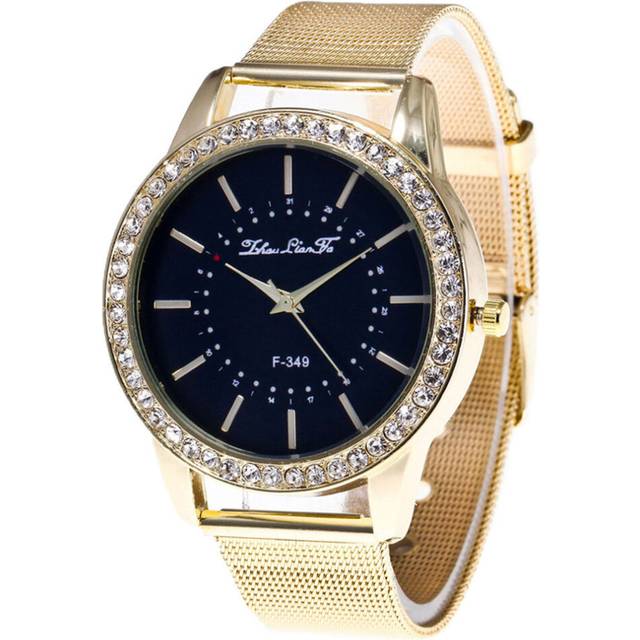 Fashion Casual Women Watch Glass Mirror Quartz Watch Ladies Watch