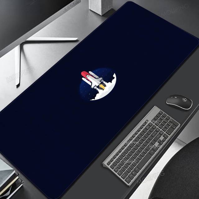 (a-2 700x400x3mm) Space Mat Black Mousepad Mechanical Keyboard Anime Mouse Pad Company Kawaii Cute Desk Mat 900x400 Gamer Carpet Desk Protector