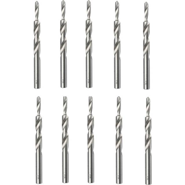 Drillpro 10pcs 5-10mm Step Drill Bit For Woodworking Kreg Manual Pocket Hole Drill