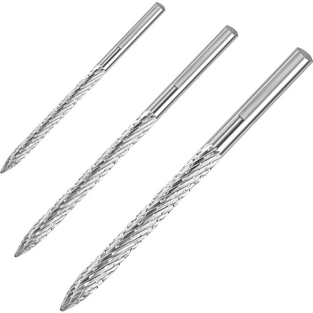 Tire Bit Multi Sizes Tire Repair Carbide Burr Drill Bit Tire Patches Plug Wire Cutter Reamer Drill