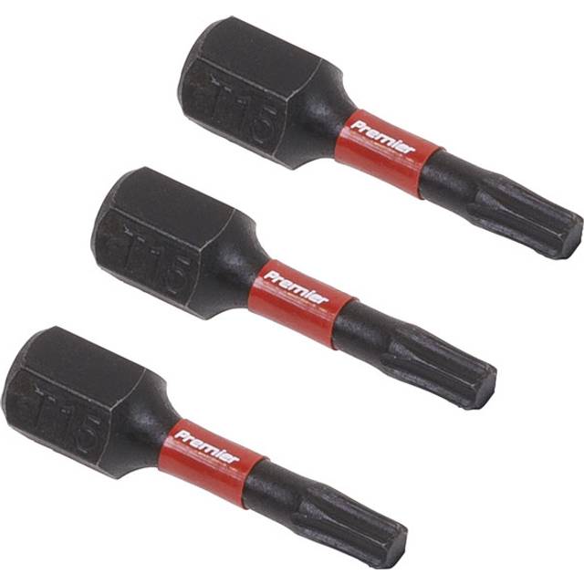 Sealey AK8216 TRX-Star* T15 Impact Power Tool Bits 25mm - 3pc