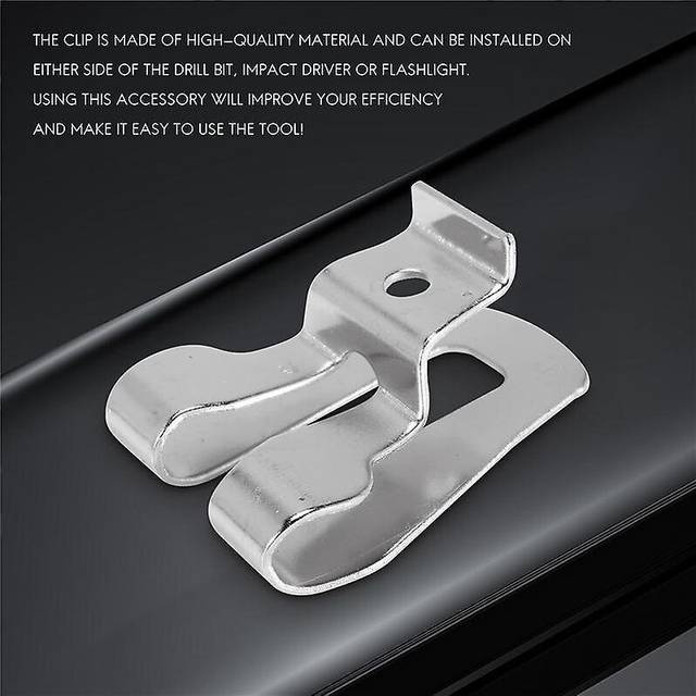 10pcs Belt Clip Hook for 20v Max Tools for Dcd740b Dcd740b-b3 Dcd771c2 Dcd780b Power Tool Accessori