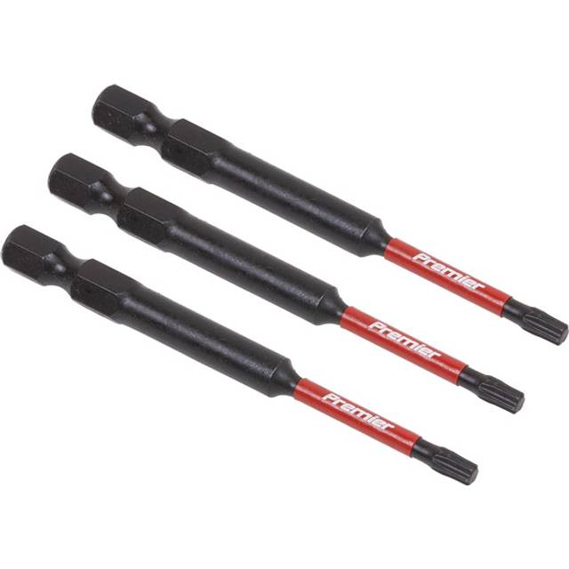 Sealey AK8266 TRX-Star* T15 Impact Power Tool Bits 75mm - 3pc