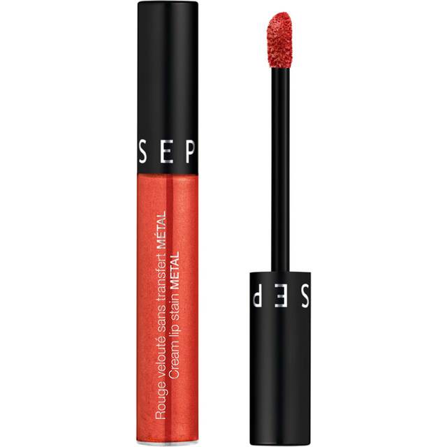 (112 Red Magma) Sephora Collection Cream lip stain METAL long wear