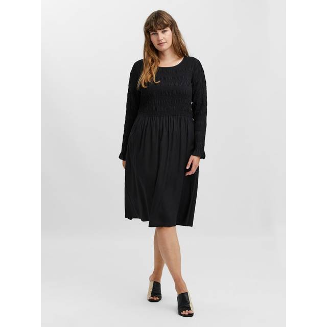 Vero Moda curve dame kjole VMTERRY Black