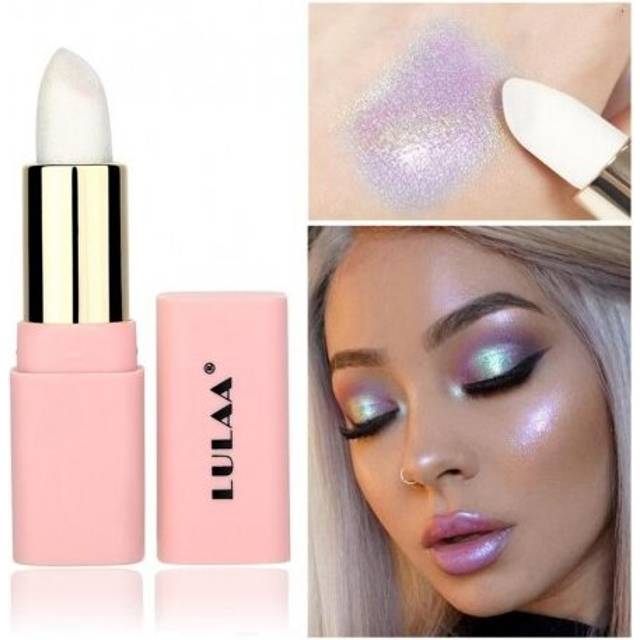 (06) Multicolor Holographic Mermaid Glitter Lipstick Shiny Metallic Lipsticks Waterproof Long Lasting Gold Lip Stick Makeup Cosmetic