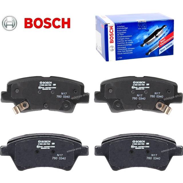 BOSCH Bromsbeläggsats 0 986 494 768 Low-Metallic med akustisk slitagevarnare KIA: Optima / K5 Sportswagon, XCeed, Proceed, HYUNDAI: i30 II Hatchback