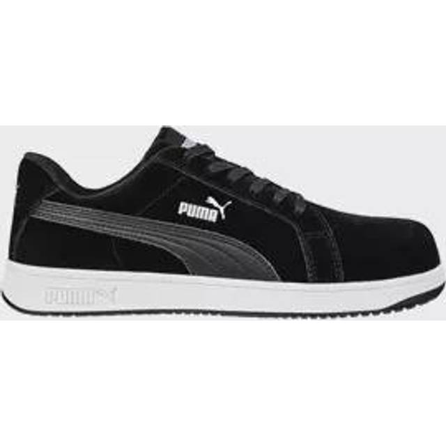 Puma Iconic Low Safety Shoes Black Size 49 Male