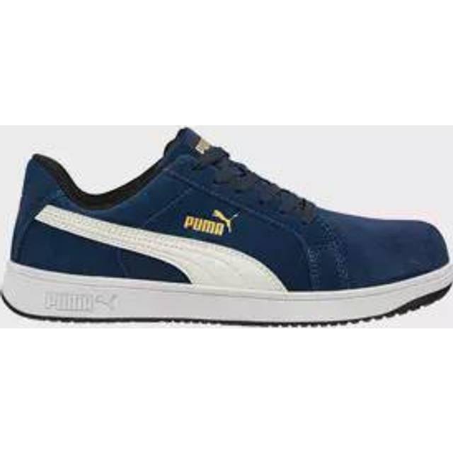 Puma Iconic Low Safety Shoes Navy Size 46 Male