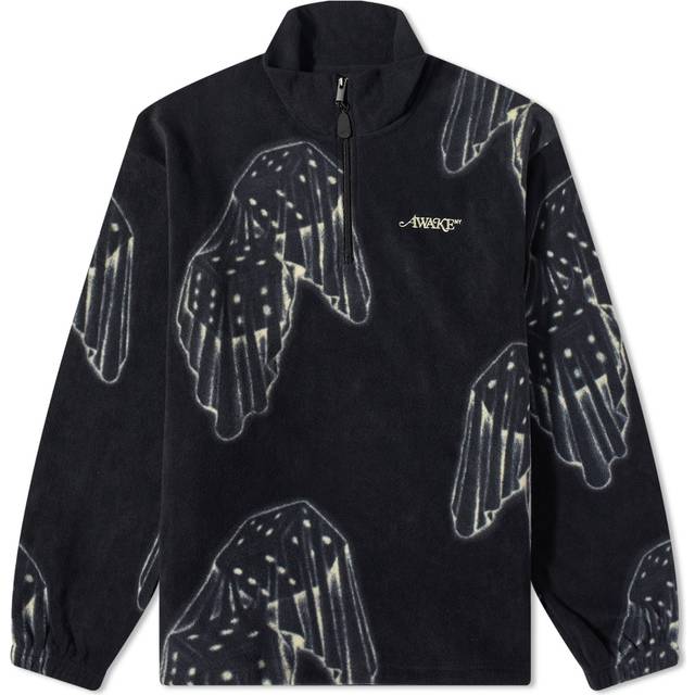 Quarter Zipper Sweatshirt with All-Over Print size Xl (Xl)