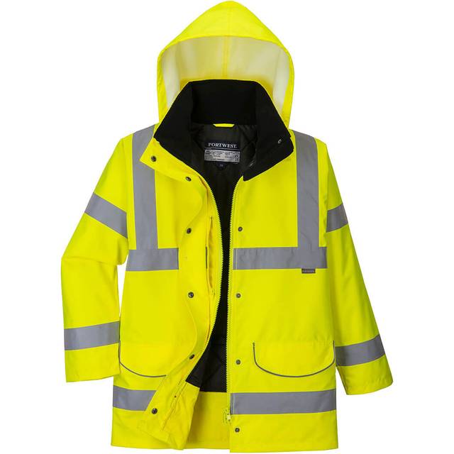 Portwest Hi-Vis Womens Traffic Jacket S360 Yellow XS Colour: Yellow, S