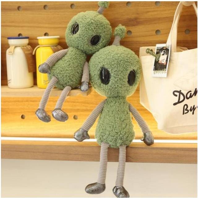 Alien Plush Doll Toy 38cm Alien Strange Plush Toy Soft Planet Stuffed Doll Living Room Bedroom Decor Christmas Gifts For Kids