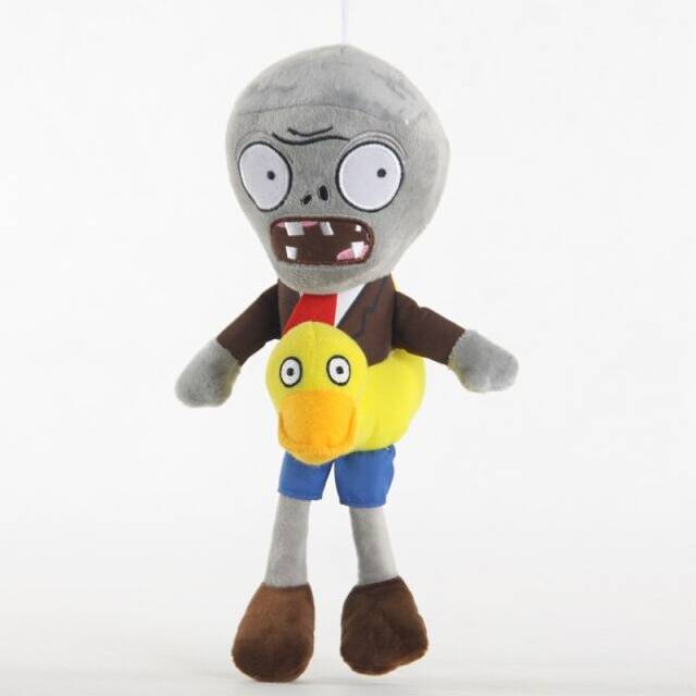 (Style8) 1pcs 30cm Plants vs Zombies Plush Toys Doll Duck Hats Pirate Zombies Plush Soft Stuffed Toys for Children Kids Gifts