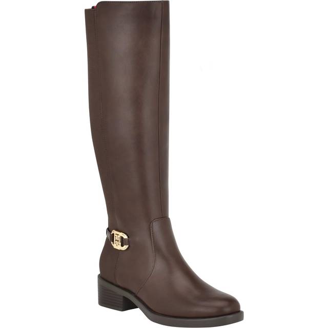 Tommy Hilfiger Women's IMIZZA Knee High Boot  Bison Brown 210  6