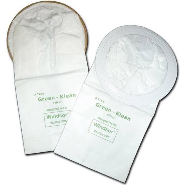 Green Klean GK-VP6 Windsor 6 qt Backpack Replacement Vacuum Bags - 10 per Case - Case of 10