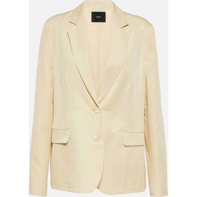 Joseph Belmore silk and cotton blazer - neutrals (UK 4)